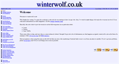 Desktop Screenshot of gallery.winterwolf.co.uk